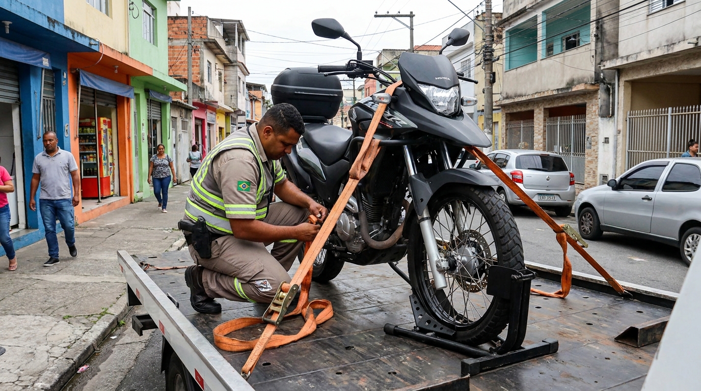 Guincho para Moto em Sorocaba‑SP