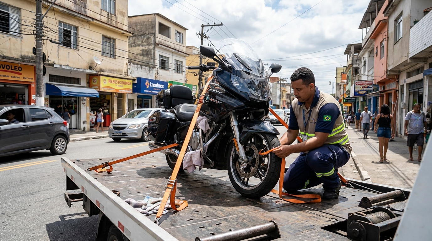 Guincho para Moto em Sorocaba‑SP