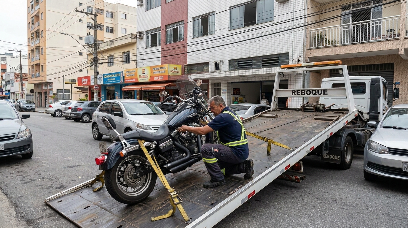 Guincho para Moto em Sorocaba‑SP